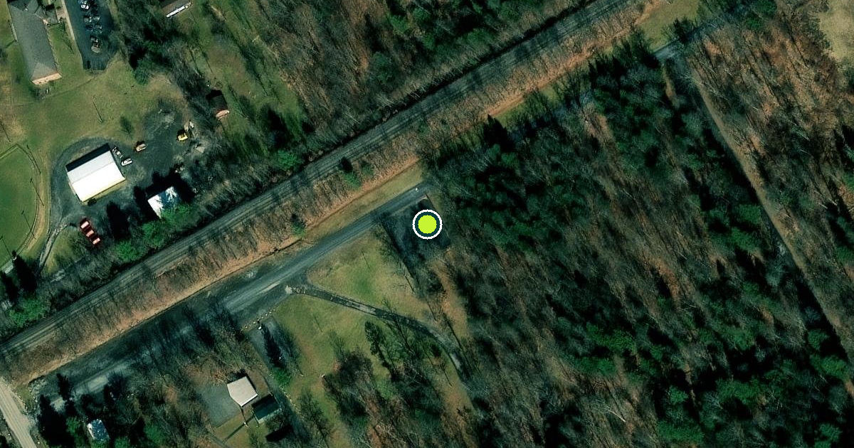 Satellite view of Curwensville Pickleball Courts