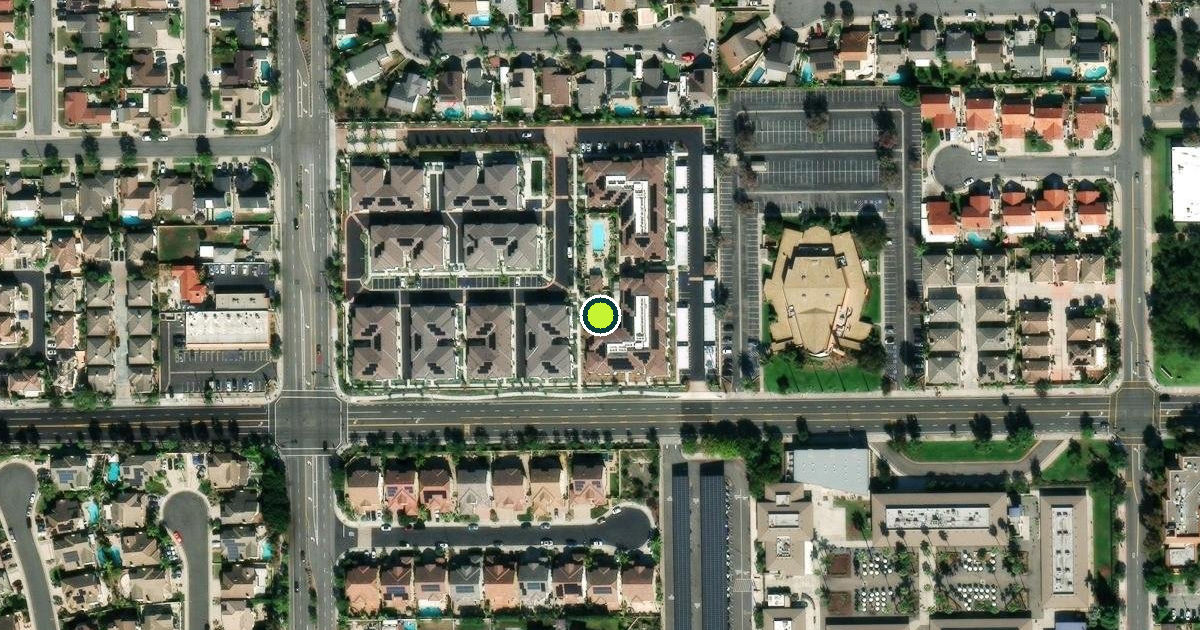 Satellite view of Cypress Pickleball Courts