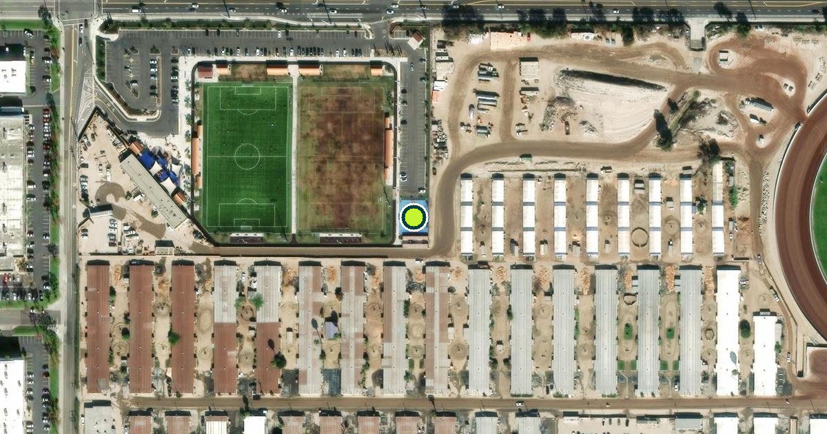 Satellite view of Cypress Pickleball Courts