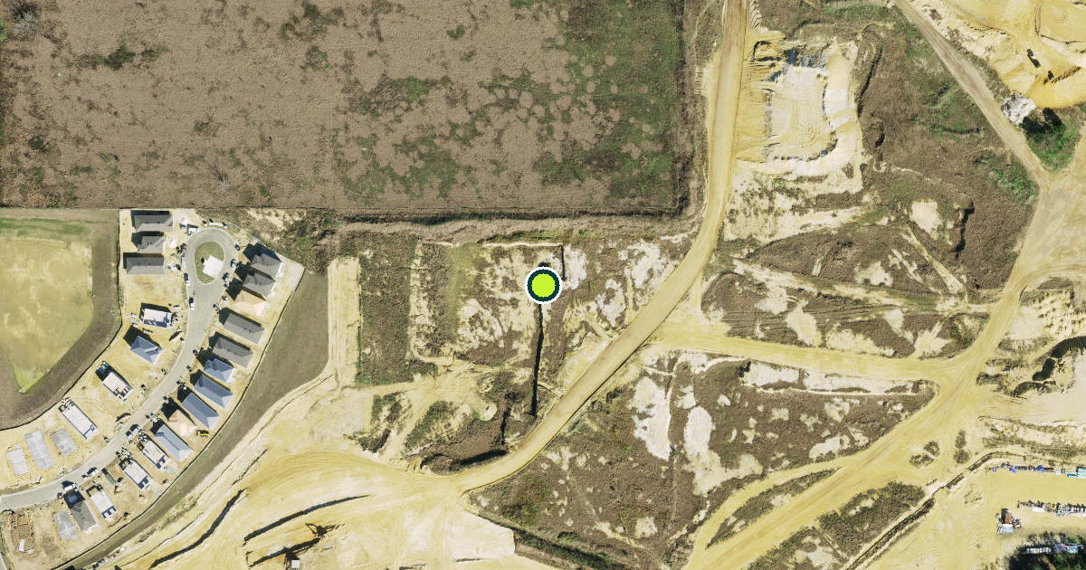 Satellite view of Dade City Pickleball Courts