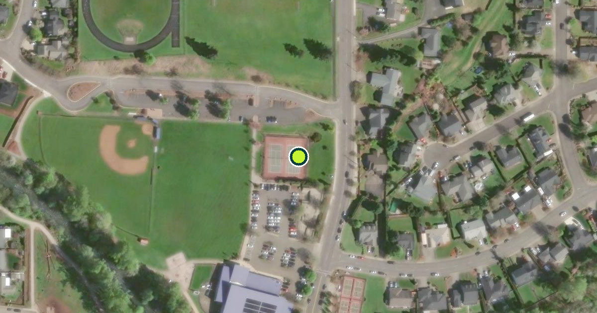 Satellite view of Dallas Pickleball Courts