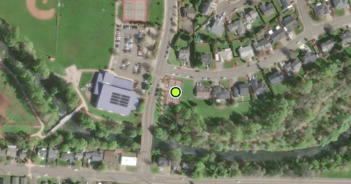 Satellite view of Dallas Pickleball Courts