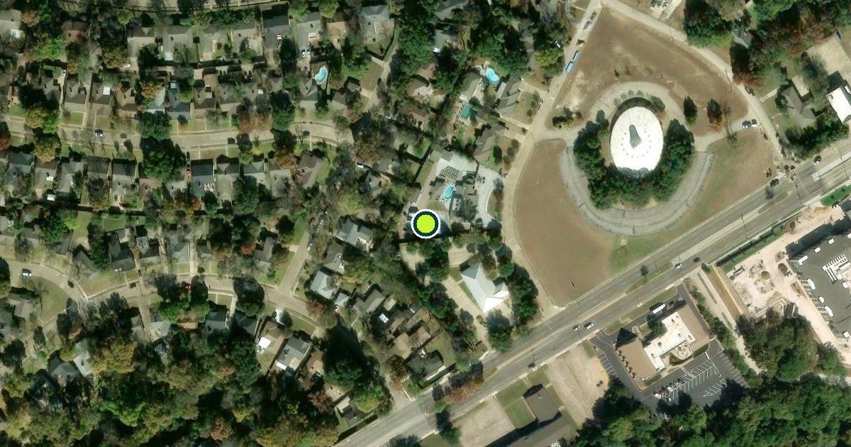 Satellite view of Dallas Pickleball Courts