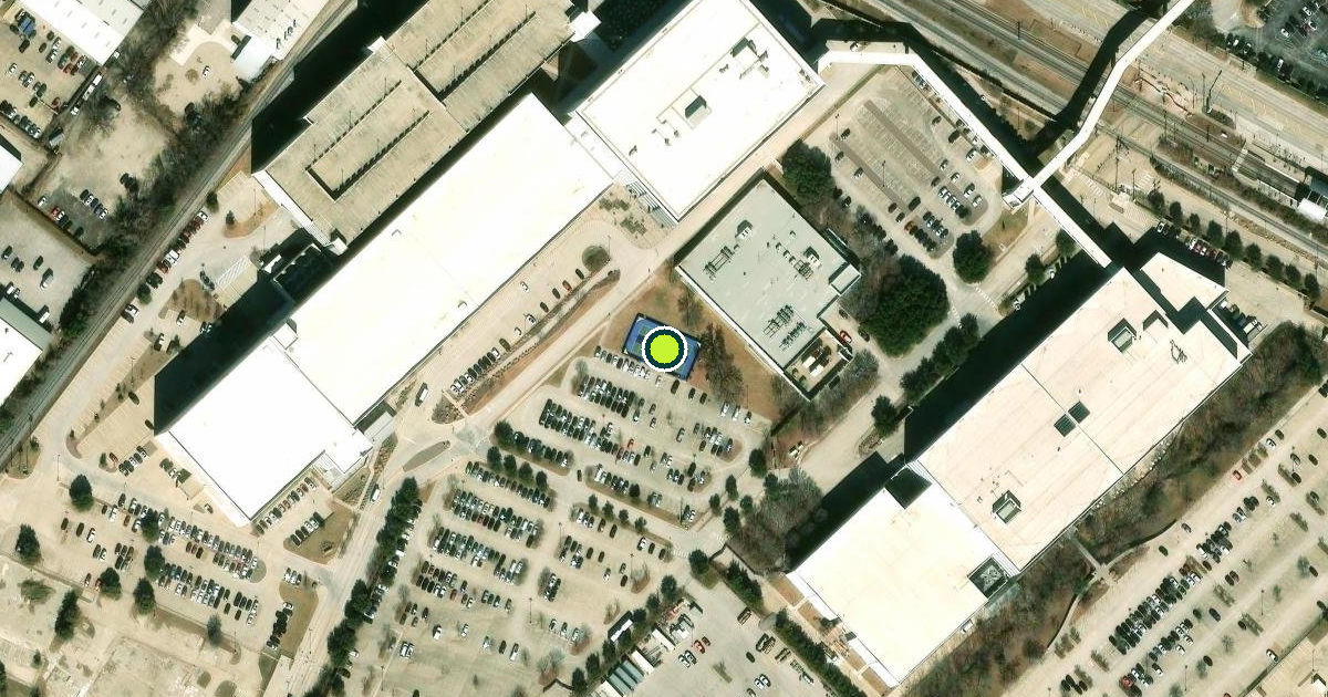 Satellite view of Dallas Pickleball Courts