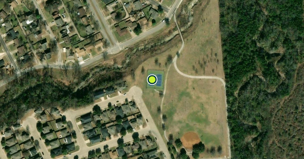 Satellite view of Dallas Pickleball Courts