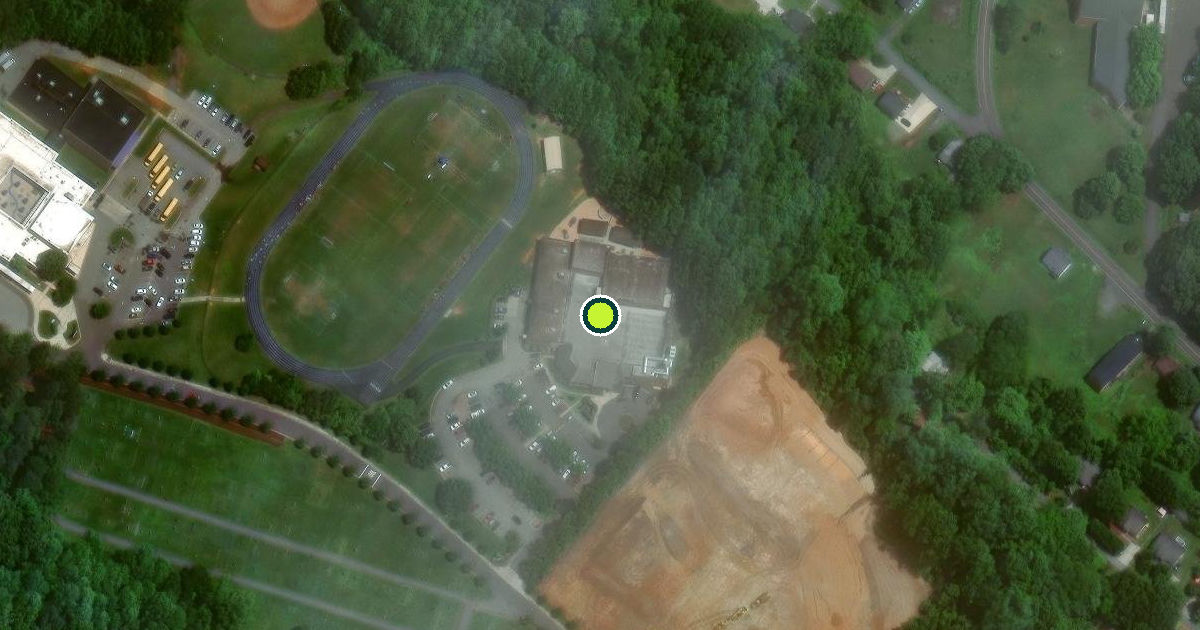 Satellite view of Davie Family YMCA