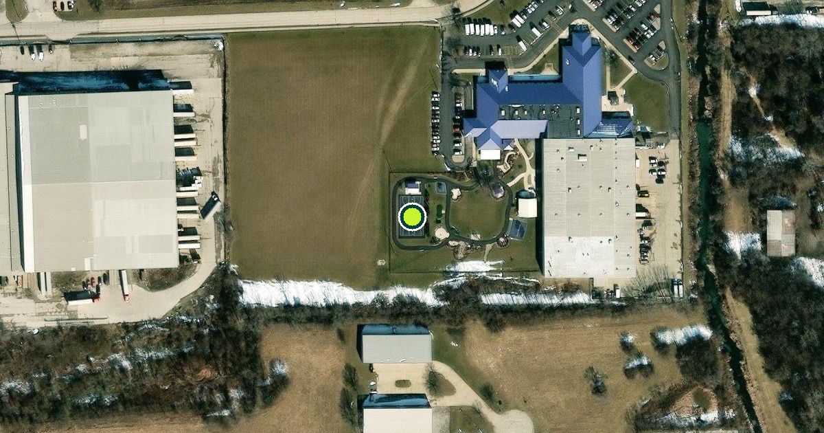 Satellite view of Decatur Pickleball Courts