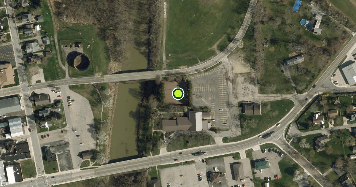 Satellite view of Decatur Pickleball Courts