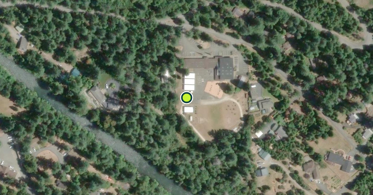 Satellite view of Del Norte County Pickleball Courts