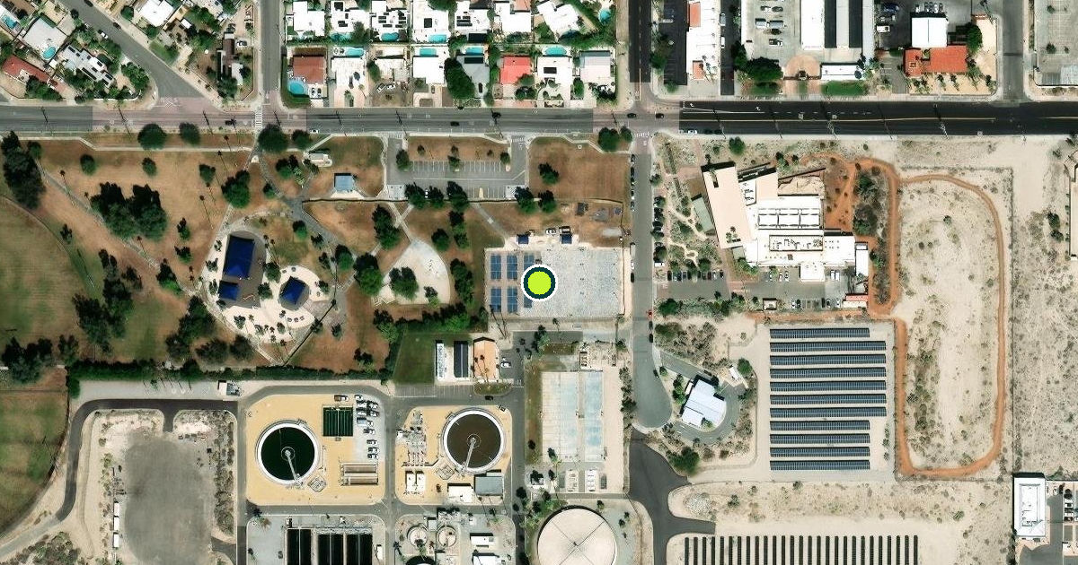 Satellite view of Demuth Pickeball Court