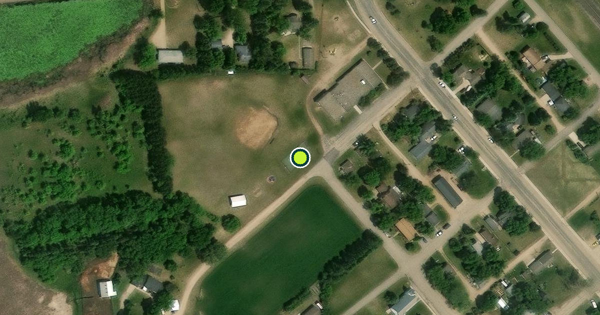 Satellite view of Dent Pickleball Courts