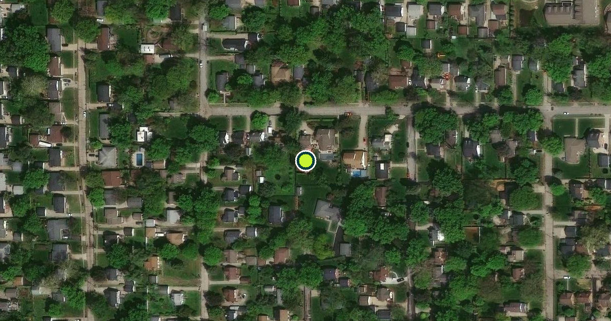 Satellite view of Des Moines Pickleball Courts