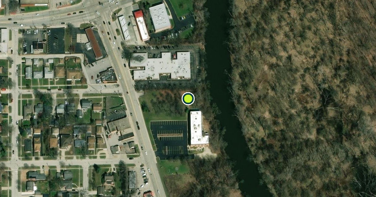 Satellite view of Des Plaines Pickleball Courts