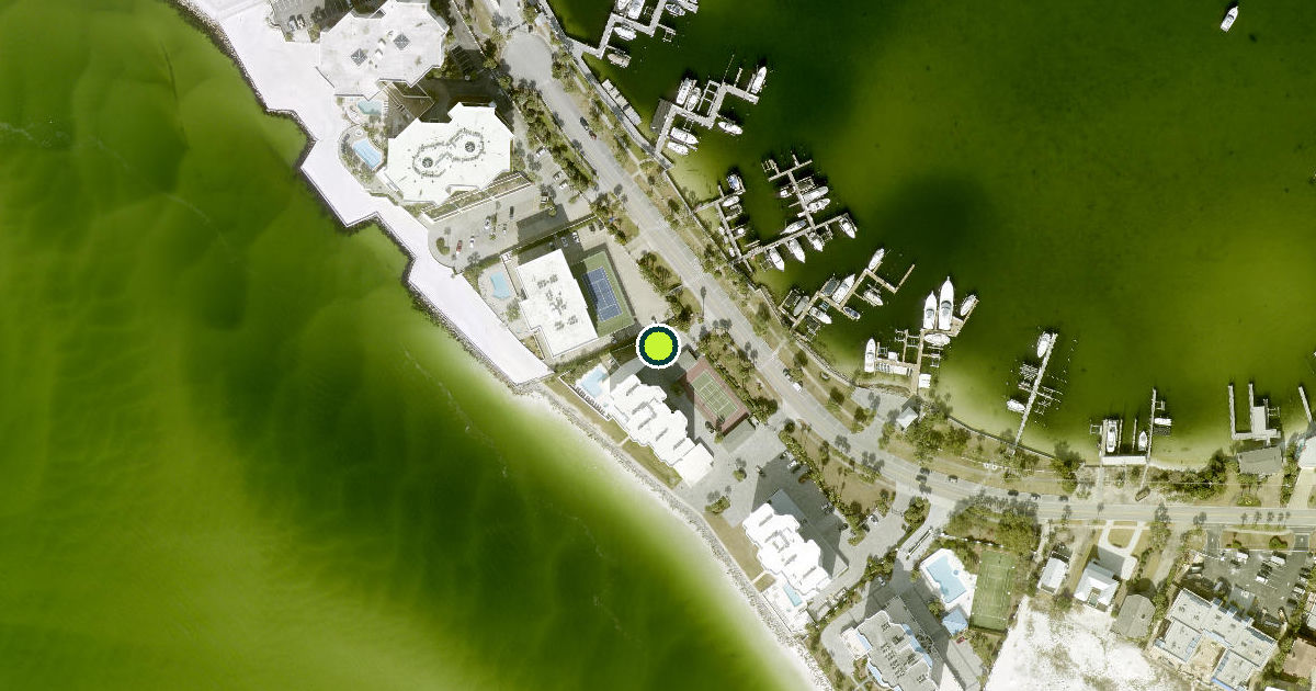 Satellite view of Destin Pickleball Courts