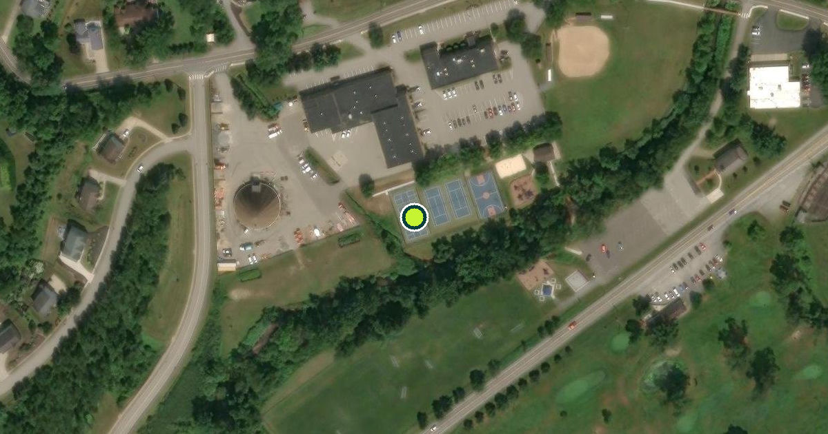 Satellite view of Devlin Park Pickleball Courts