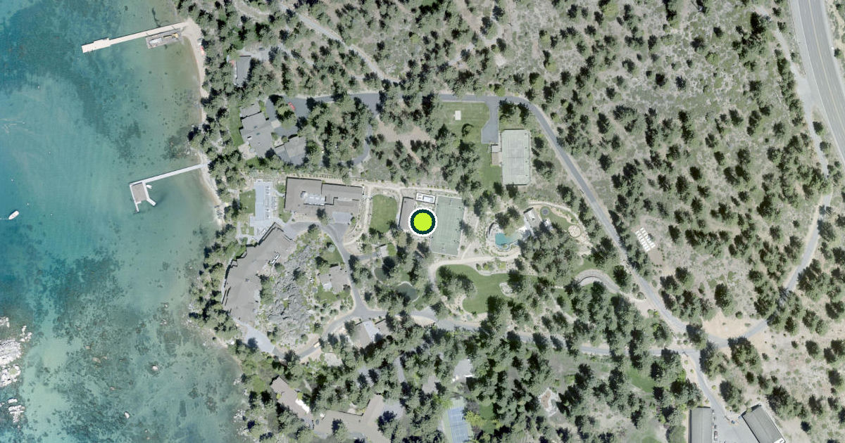Satellite view of Douglas County Pickleball Courts