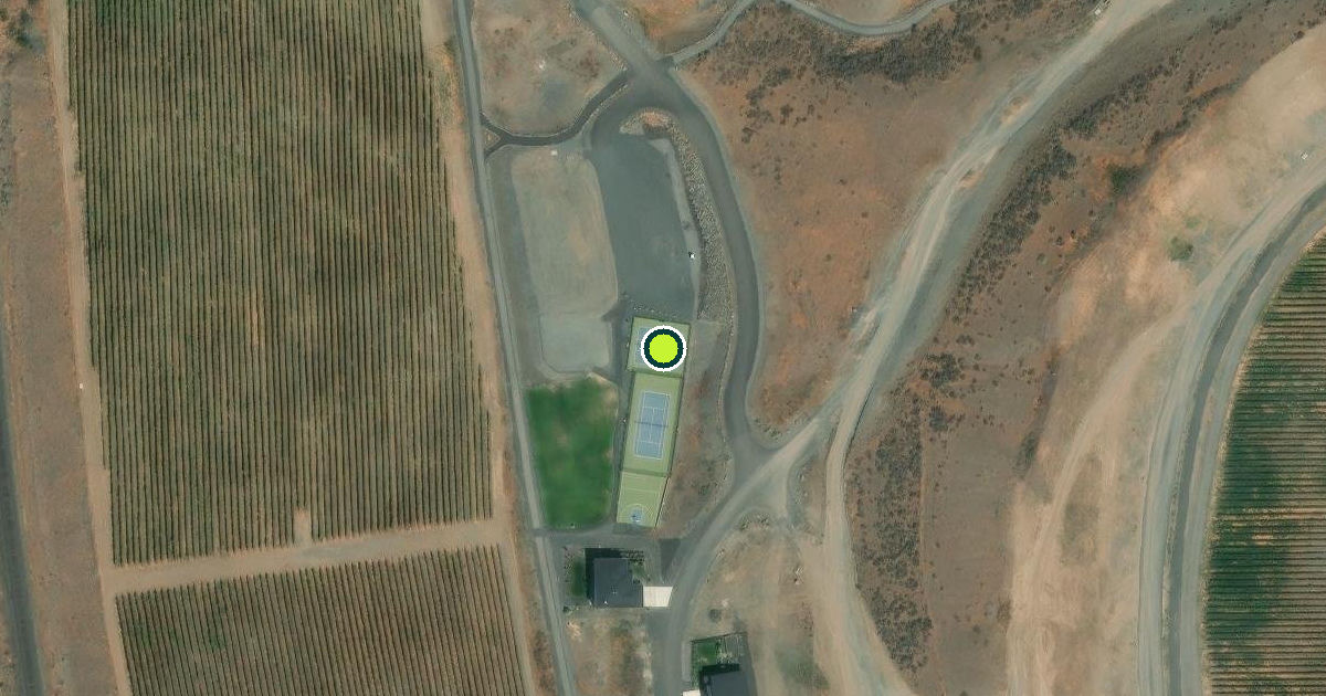 Satellite view of Douglas County Pickleball Courts