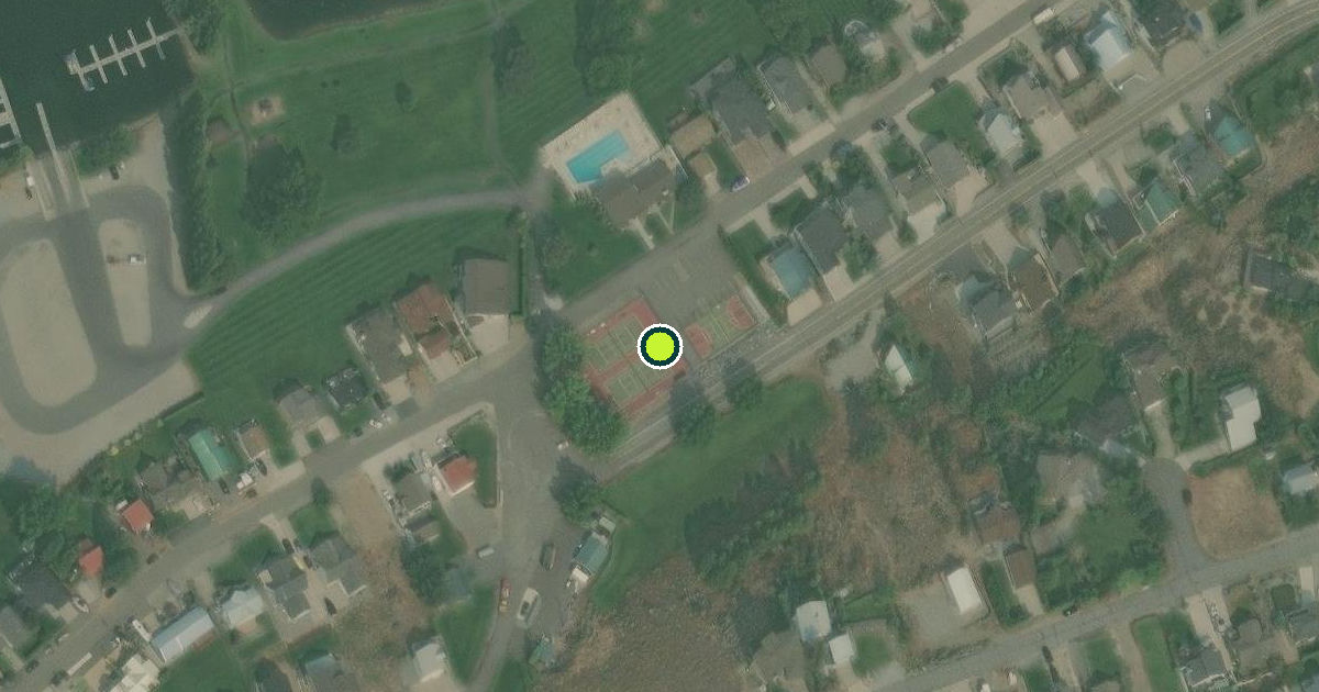 Satellite view of Douglas County Pickleball Courts