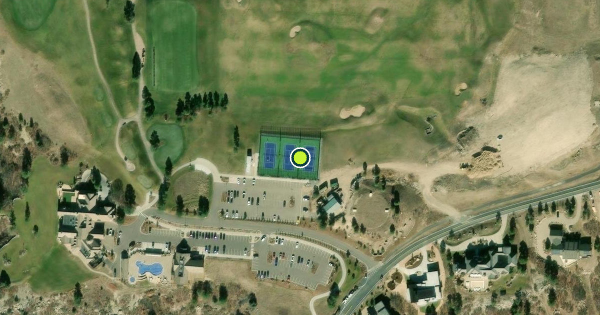 Satellite view of Douglas County Pickleball Courts