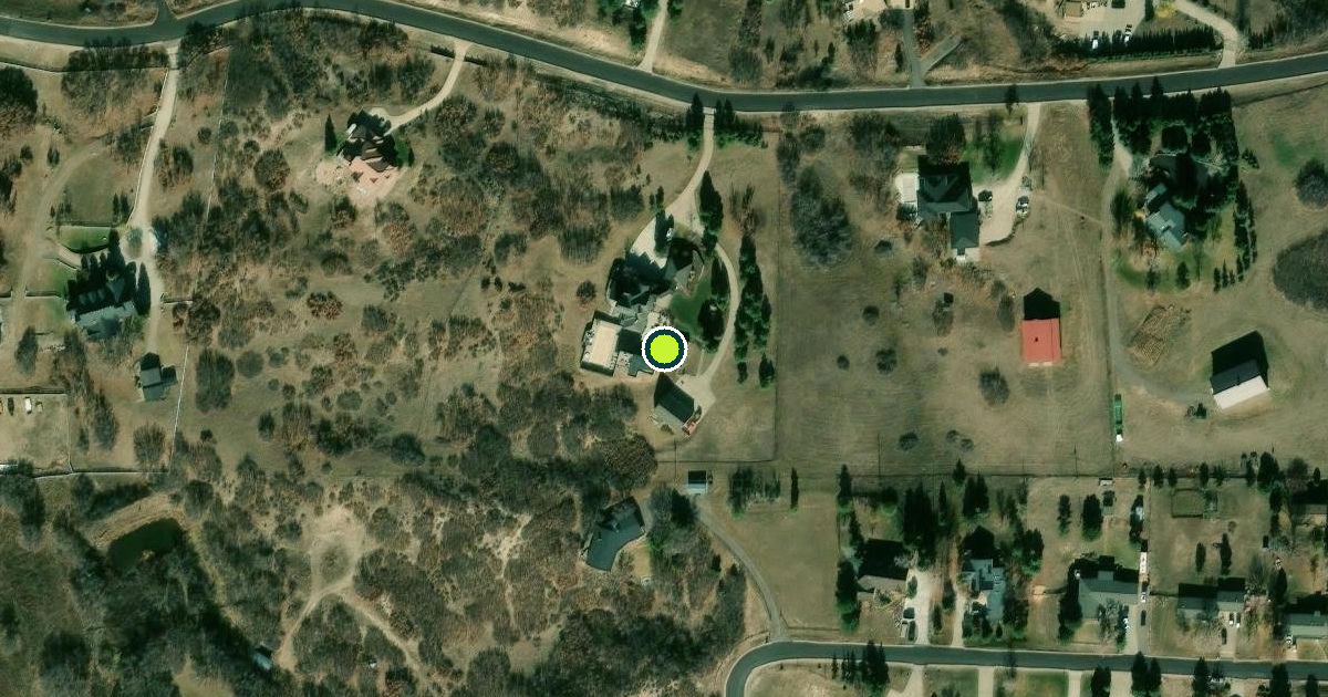 Satellite view of Douglas County Pickleball Courts