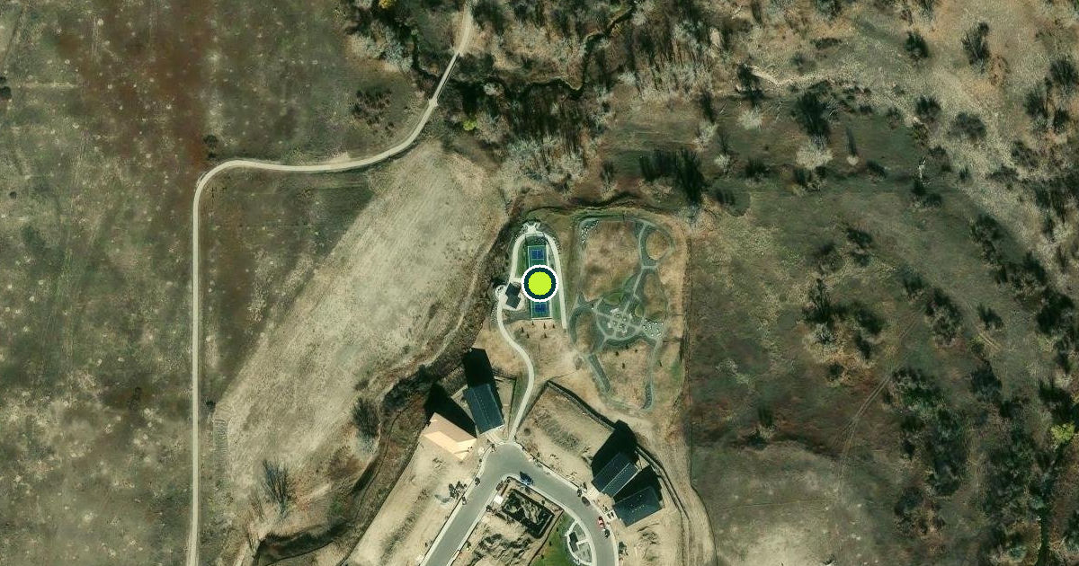 Satellite view of Douglas County Pickleball Courts