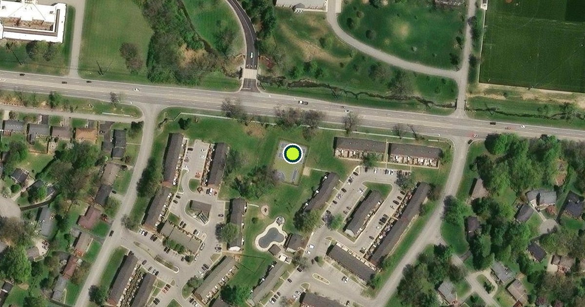 Satellite view of Douglass Hills Pickleball Courts