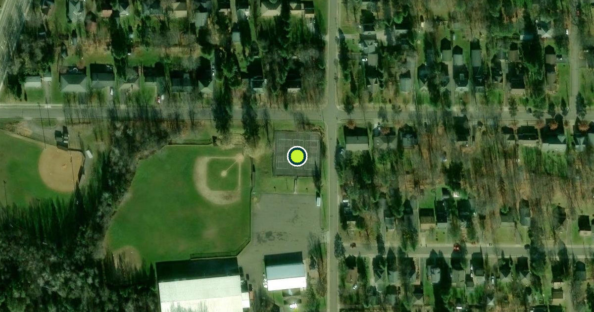 Satellite view of Duluth Pickleball Courts