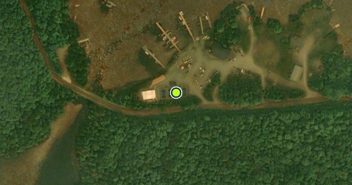 Satellite view of Dysart et al Pickleball Courts