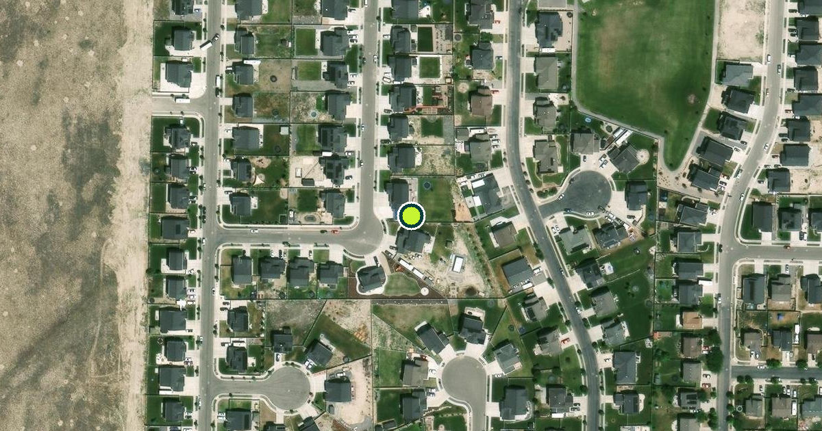 Satellite view of Eagle Mountain Pickleball Courts