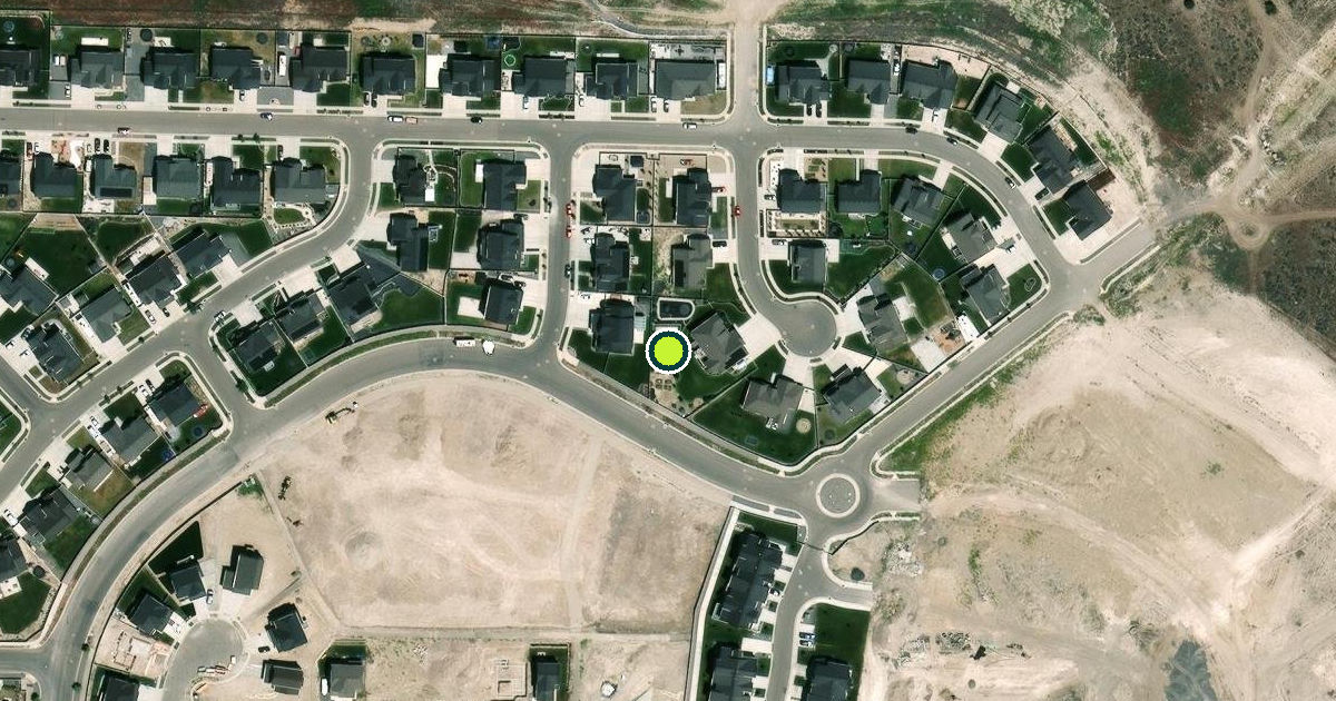 Satellite view of Eagle Mountain Pickleball Courts