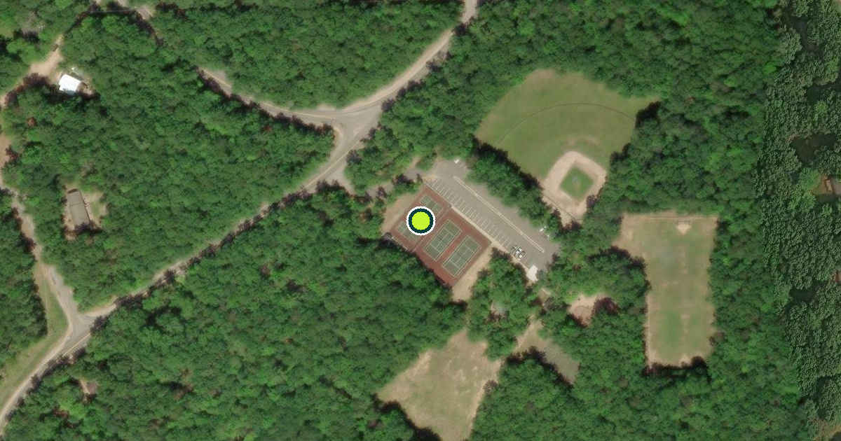 Satellite view of East Bay Township Pickleball Courts
