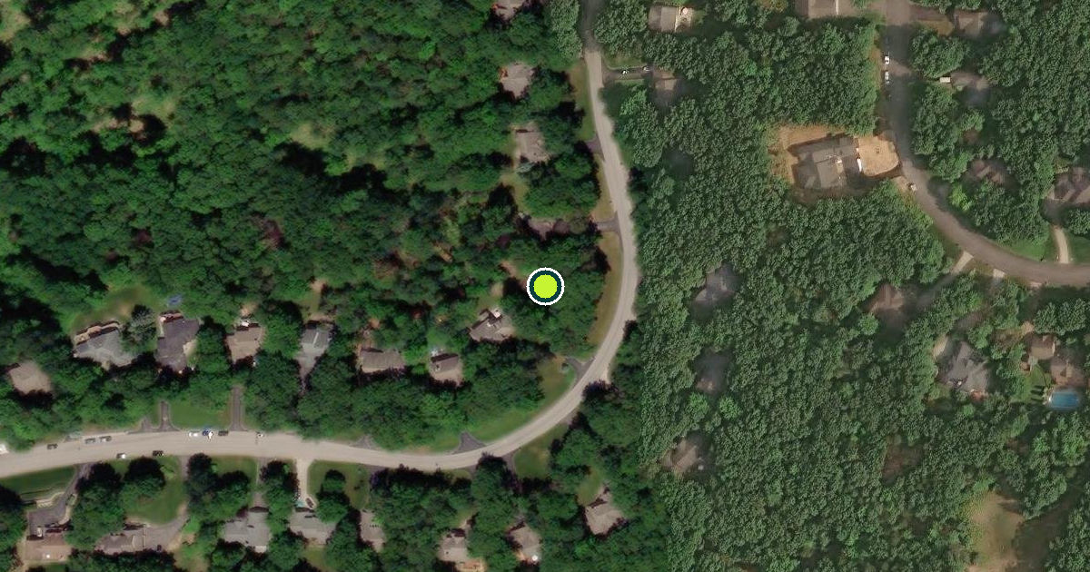 Satellite view of East Bay Township Pickleball Courts