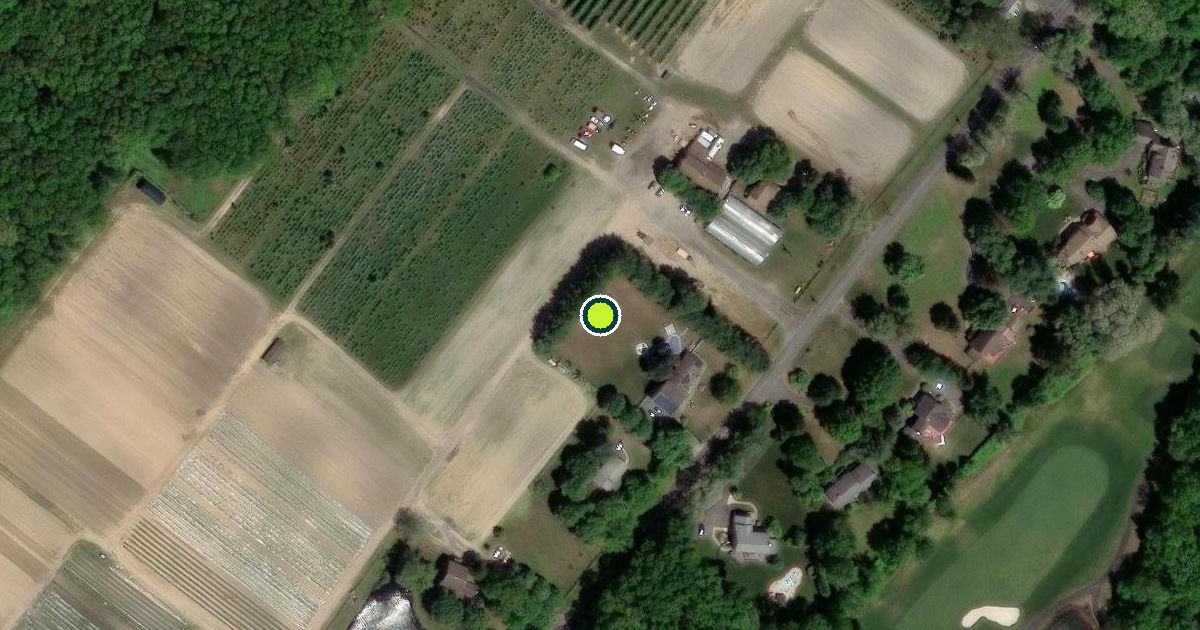 Satellite view of East Brunswick Township Pickleball Courts