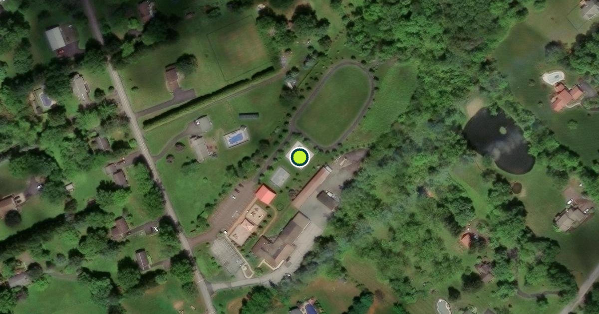 Satellite view of East Coventry Township Pickleball Courts