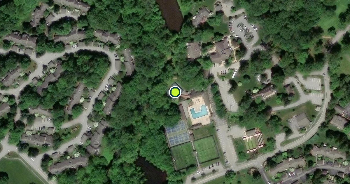 Satellite view of East Goshen Township Pickleball Courts