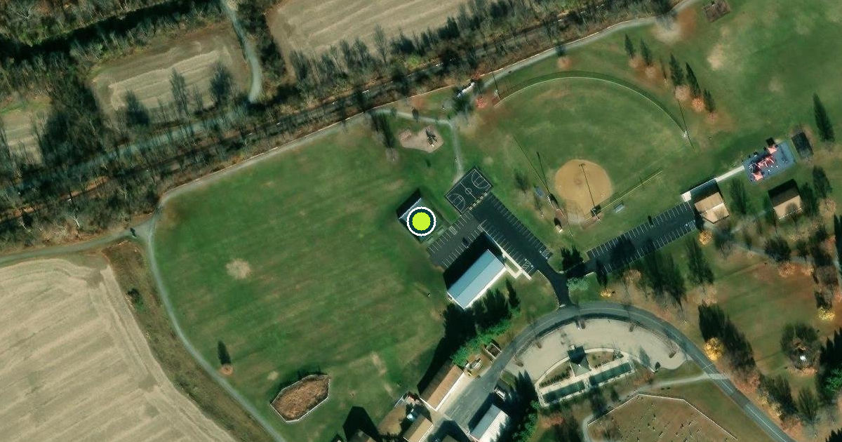 Satellite view of East Norriton Township Pickleball Courts