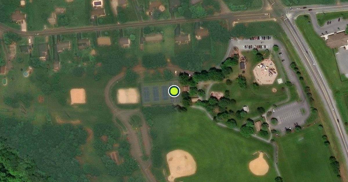 Satellite view of East Pennsboro Township Pickleball Courts