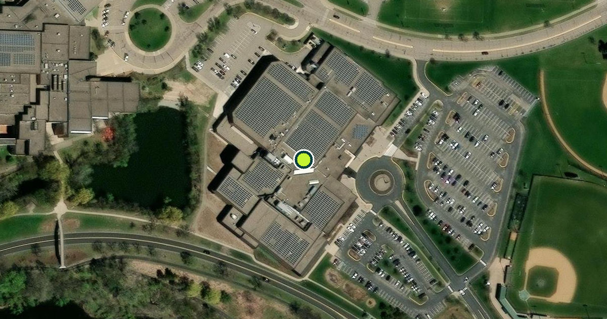 Satellite view of Eden Prairie Community Center