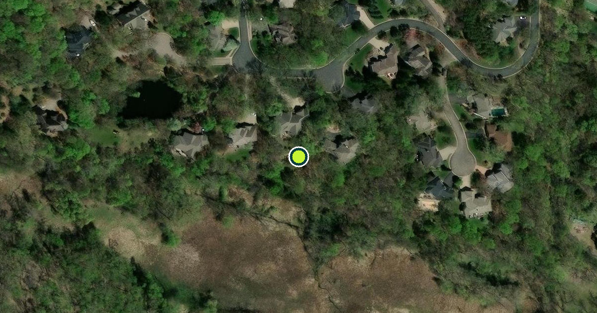 Satellite view of Eden Prairie Pickleball Courts
