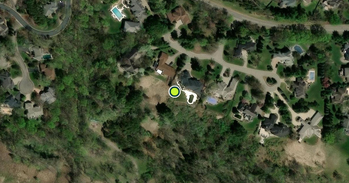 Satellite view of Eden Prairie Pickleball Courts