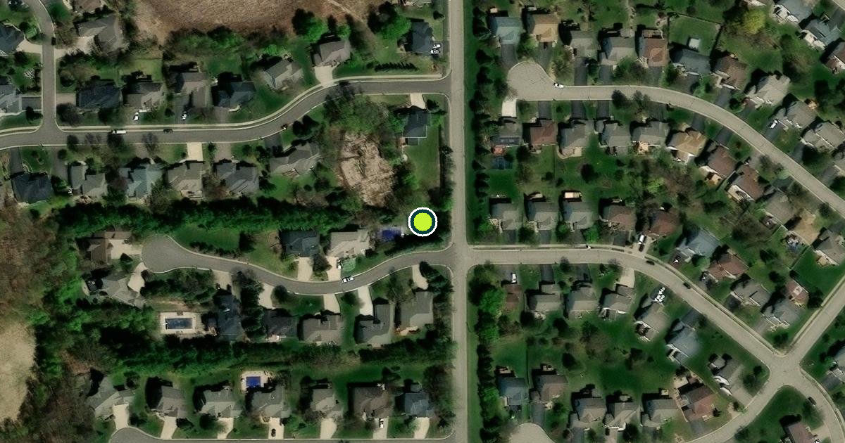 Satellite view of Eden Prairie Pickleball Courts