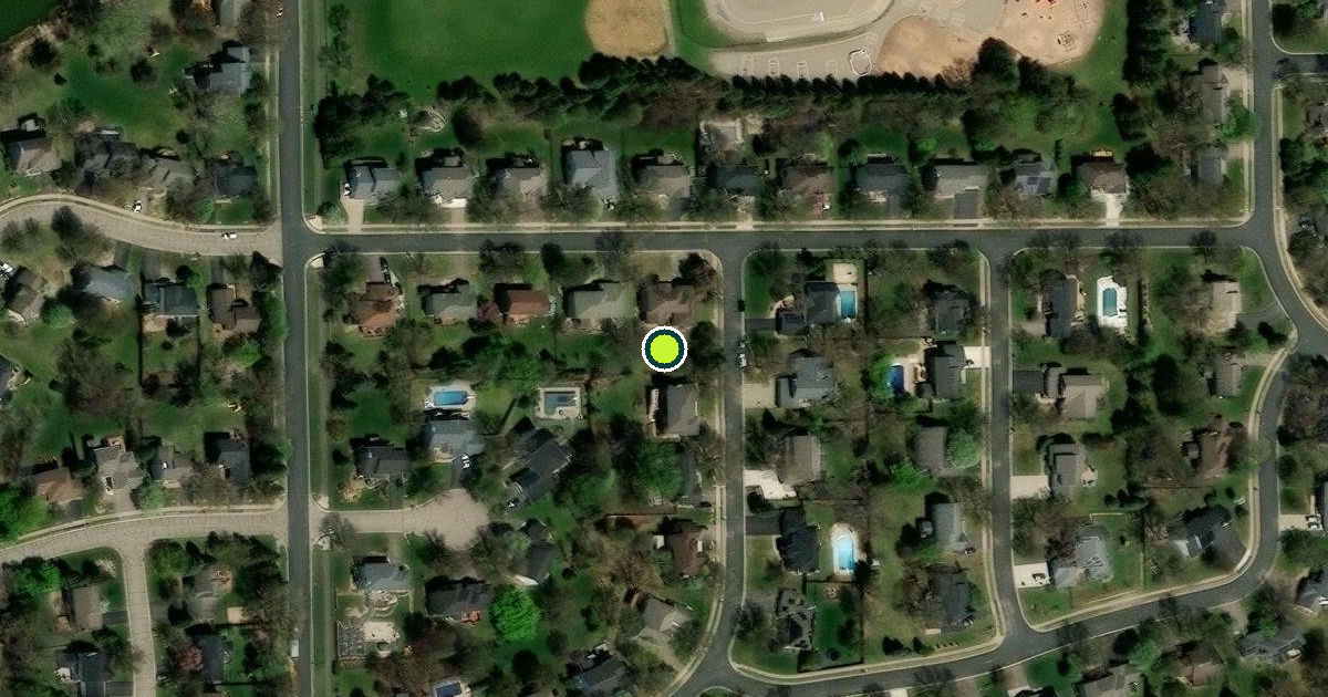 Satellite view of Eden Prairie Pickleball Courts