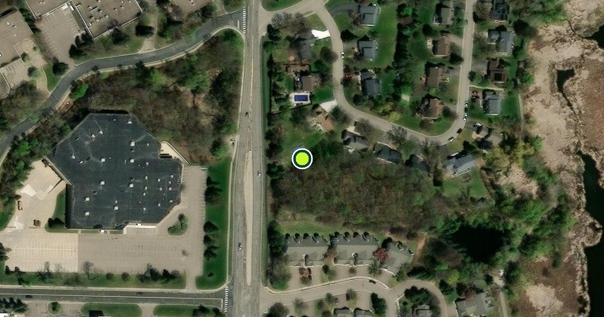 Satellite view of Eden Prairie Pickleball Courts