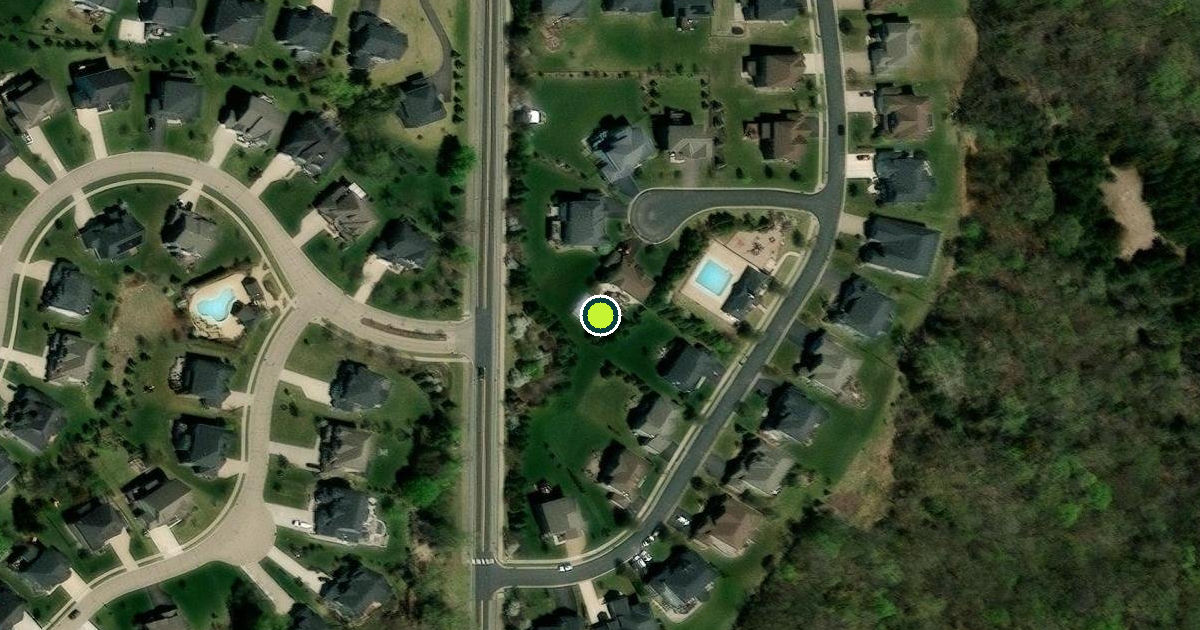 Satellite view of Eden Prairie Pickleball Courts
