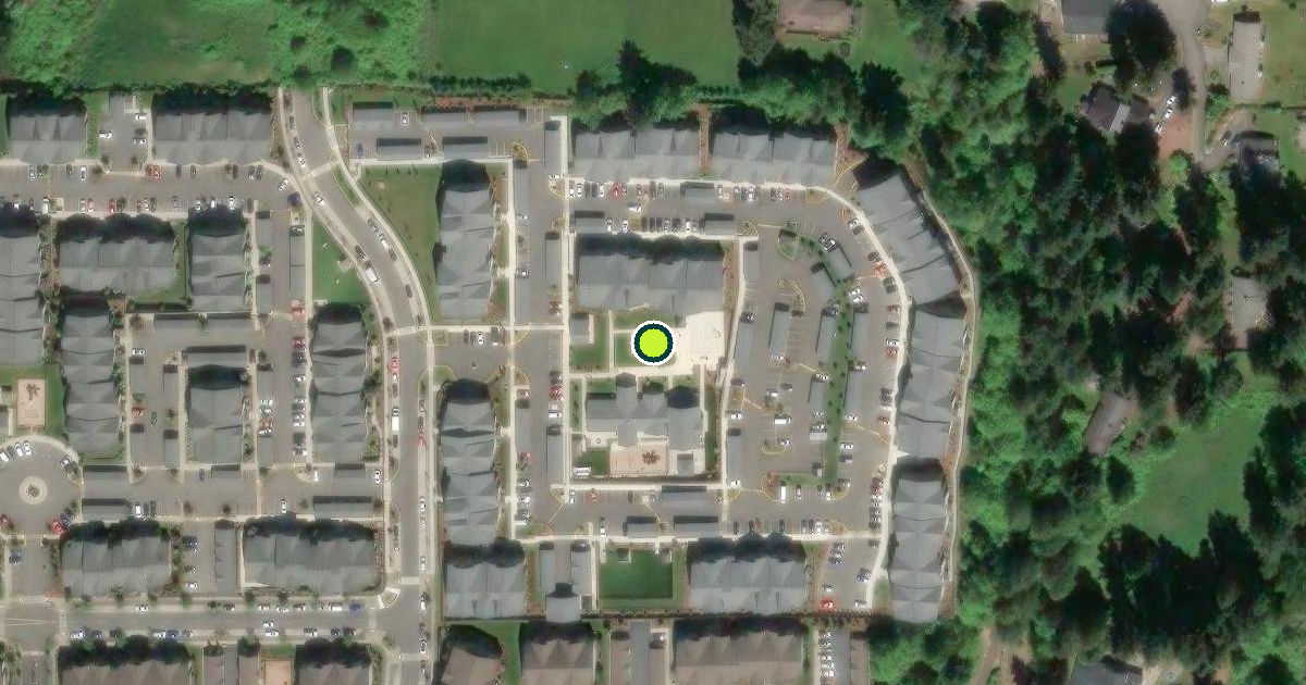 Satellite view of Edgewood Pickleball Courts