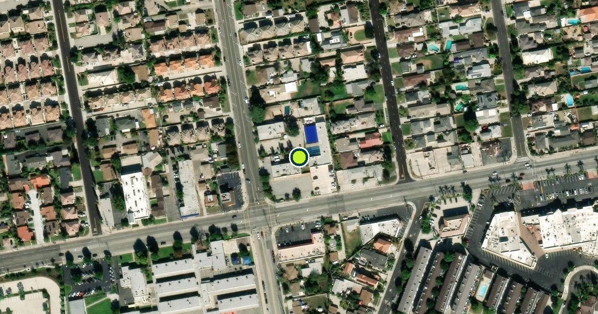 Satellite view of El Monte Pickleball Courts