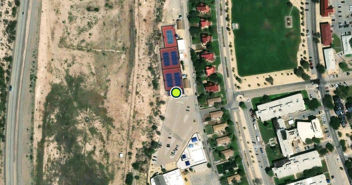 Satellite view of El Paso County Pickleball Courts