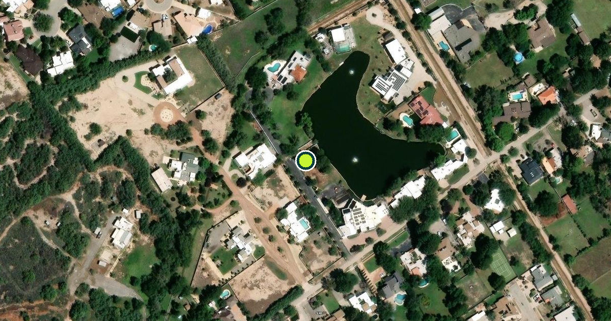 Satellite view of El Paso Pickleball Courts