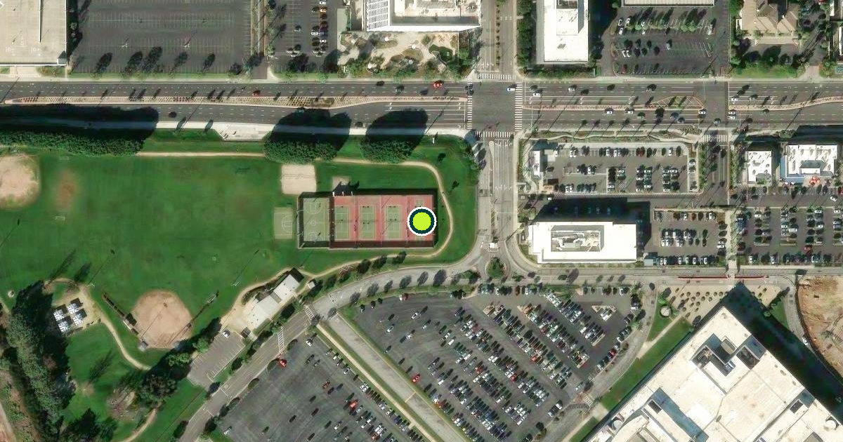 Satellite view of El Segundo Pickleball Courts