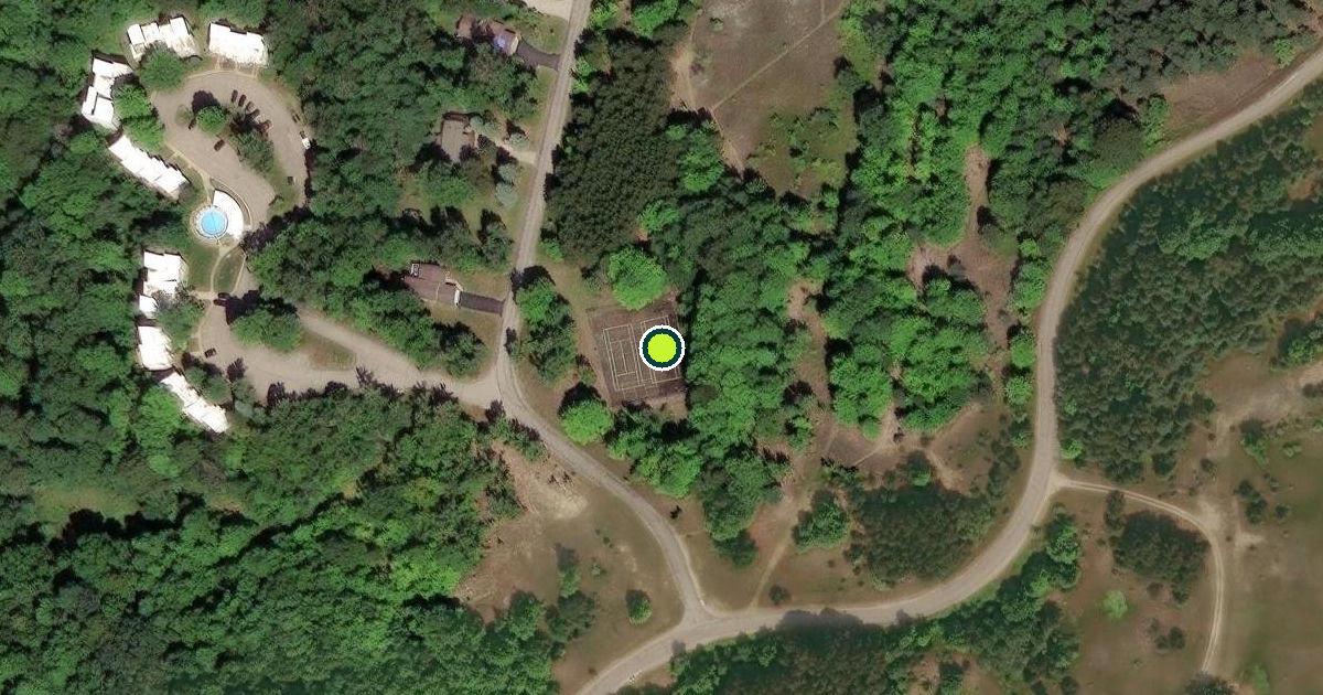 Satellite view of Elmwood Charter Township Pickleball Courts